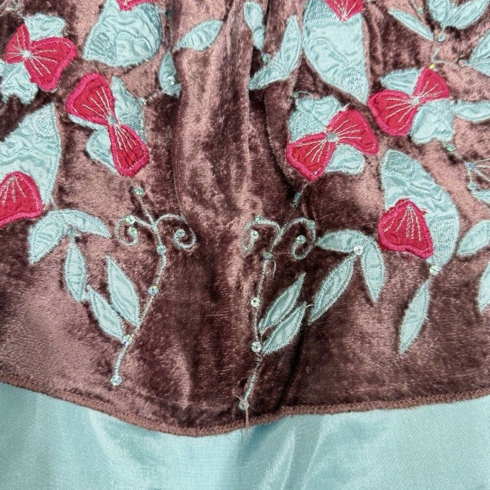Devi Girls Skirt Size 2T Colorful Belted Waist Tie Lined - Picture 8 of 12